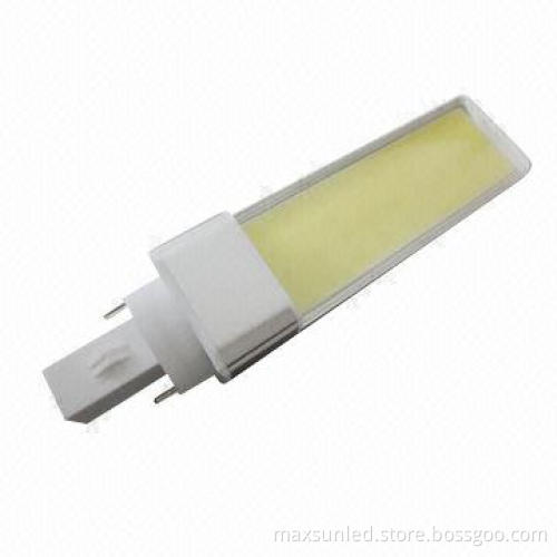 G24 LED Plug Light, COB 8W, CE, RoHS, 50,000 Hours